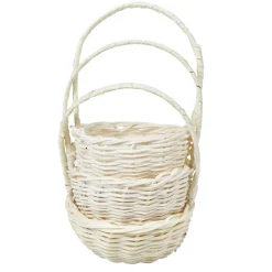 Rangement|Gifi Mini panier blanc x3