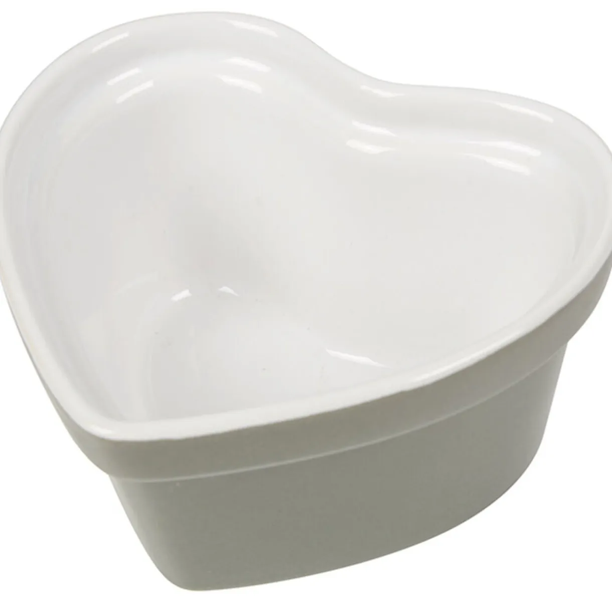 Mini plat à four coeur céramique^Gifi Online