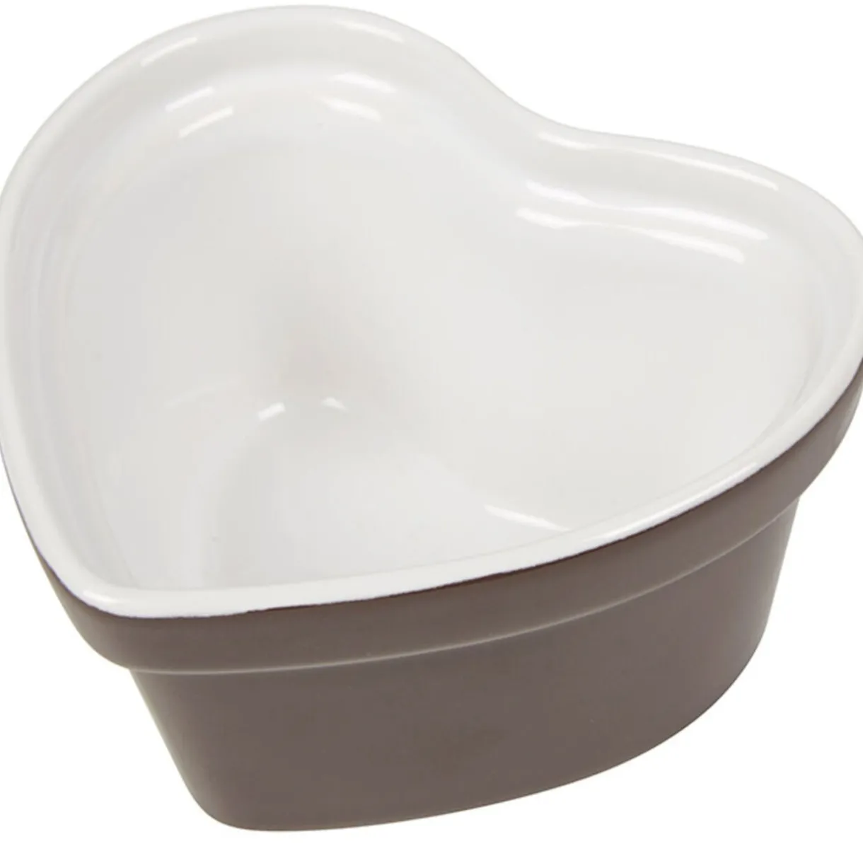Mini plat à four coeur céramique^Gifi Online