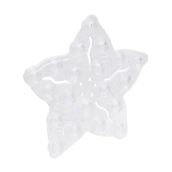 Sale Gifi Mini tapis de douche antidérapant forme étoile x6