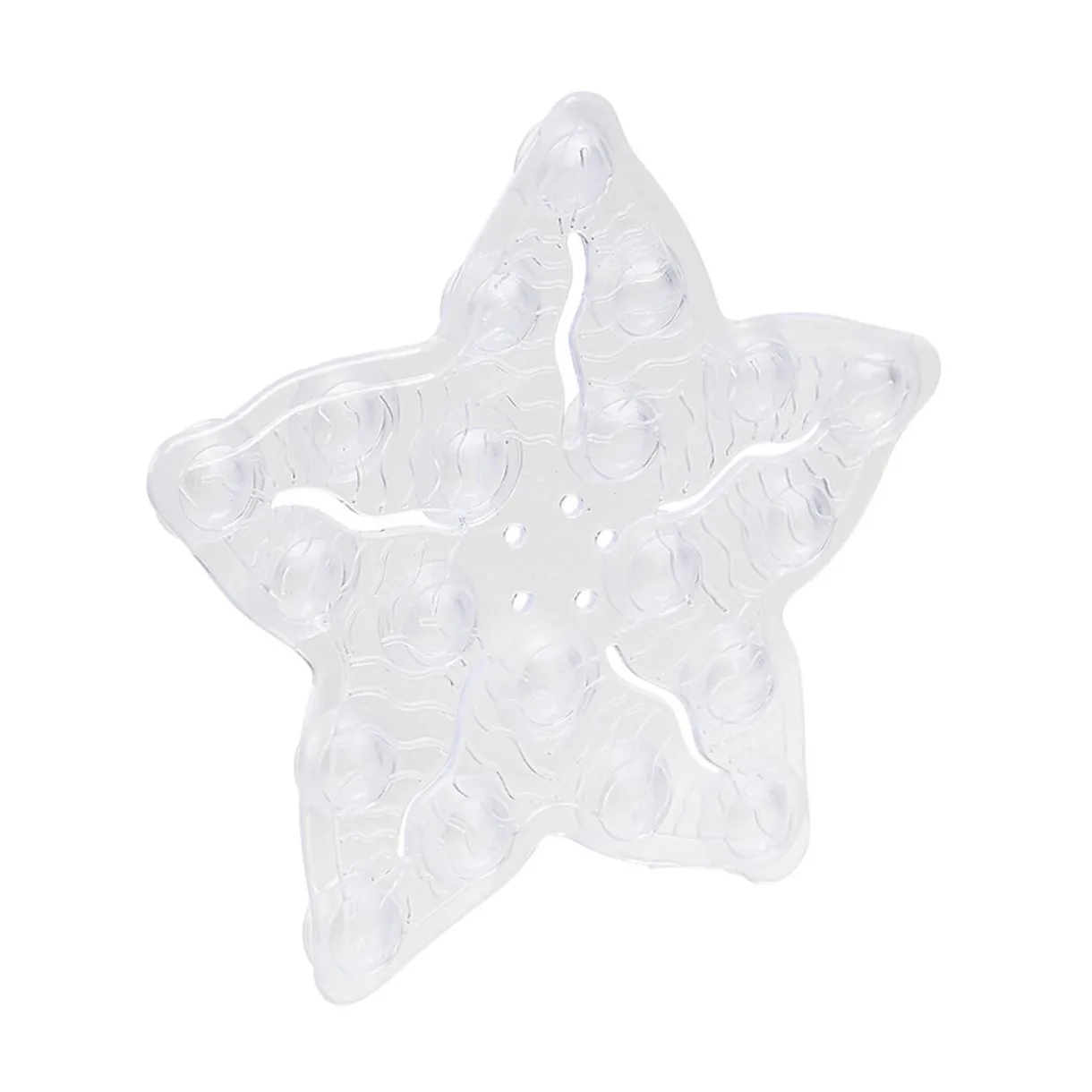 Sale Gifi Mini tapis de douche antidérapant forme étoile x6