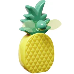 Sale Gifi Mini ventilateur à piles Homday forme ananas jaune et vert