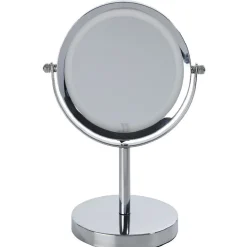 Gifi Miroir à led sur pied double face gris