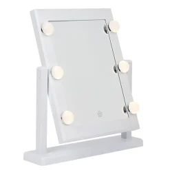 Discount Gifi Miroir à poser avec lumière led