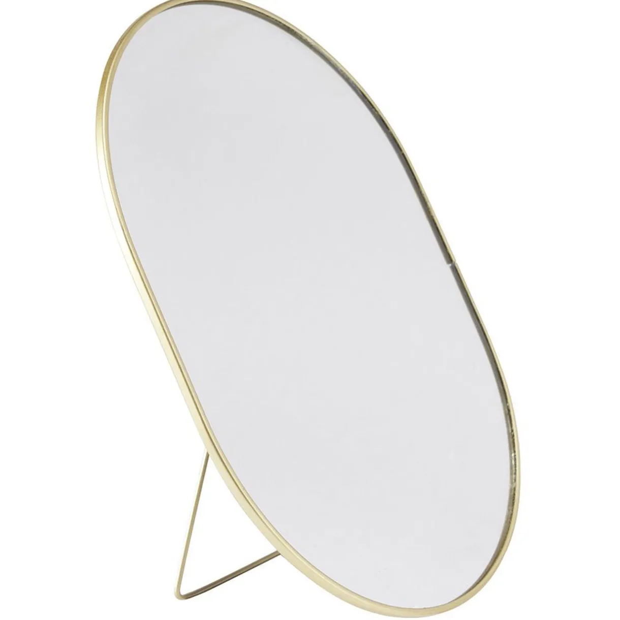 Outlet Gifi Miroir à poser métal doré Sunflow 16x2xH22cm