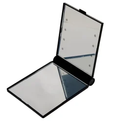 Clearance Gifi Miroir double carré noir LED