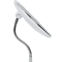 Gifi Miroir LED grossissant flexible et pivotant fixation ventouse