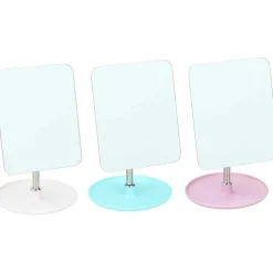 New Gifi Miroir rectangulaire pivotant avec socle rond