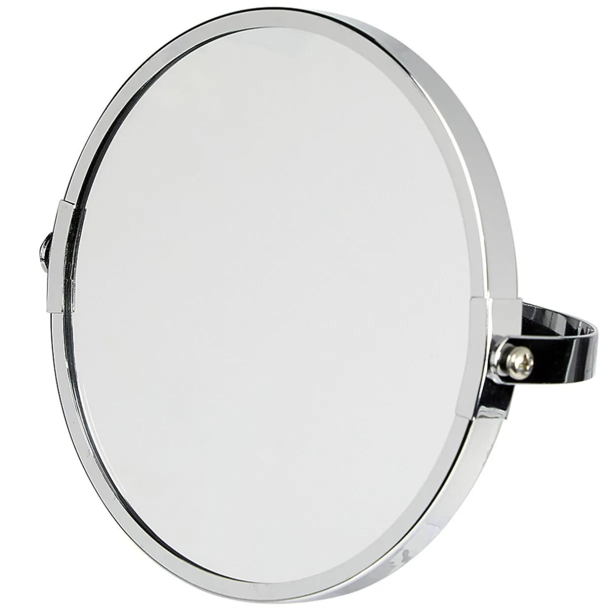 Clearance Gifi Miroir rond à poser métal esprit rétro noir