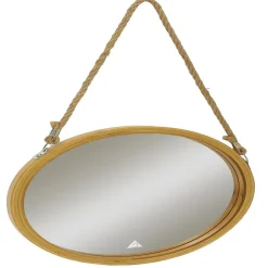 Outlet Gifi Miroir rond bambou Ø30cm