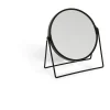 New Gifi Miroir rond métal noir à poser 18x8xH20cm