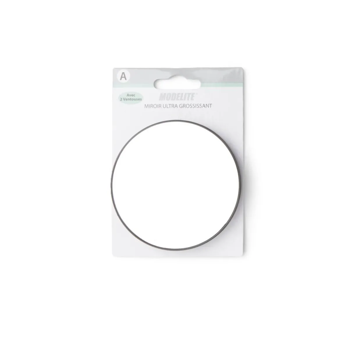 New Gifi Miroir rond ultra grossissant avec 2 ventouses Ø8cm