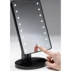 Clearance Gifi Miroir tactile et rotatif à variateur de lumière 16 LED