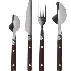 Ménagère 16 pièces chocolat^Gifi