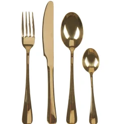 Ménagère 24 pièces doré^Gifi Best