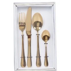 Ménagère 24 pièces doré^Gifi Best