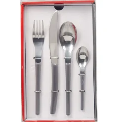 Ménagère 16 pièces gris^Gifi Discount