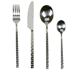 Ménagère 16 pièces manche motif damassé^Gifi Best