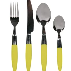 Ménagère 24 pièces verte^Gifi New