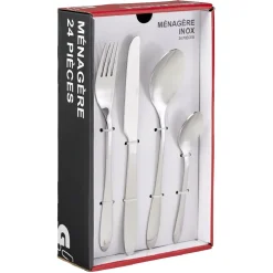 Ménagère inox 24 pièces^Gifi Best