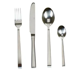 Ménagère moderne inox 24 pièces^Gifi