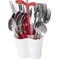 Ménagère range couverts 25 pièces^Gifi Hot