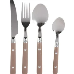 Ménagère taupe 16 pièces^Gifi Hot