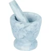 Mortier avec pilon effet marbre gris Ø10,5xH10cm^Gifi Sale