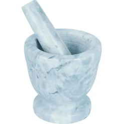 Mortier avec pilon effet marbre gris Ø10,5xH10cm^Gifi Sale
