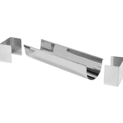 Moule à bûche arrondie en inox^Gifi Discount