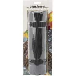 Moule à bûche décor effet bois^Gifi Online