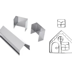 Moule à bûche forme Chalet^Gifi Discount