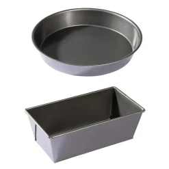 Moule à cake + Moule à manqué métal anti-adhérent^Gifi Hot