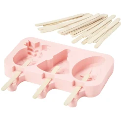 Moule à glace en silicone 3 formes démoulage hyper facile^Gifi Discount