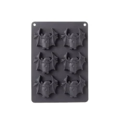 Moule à gâteau Halloween silicone noir 27x18xH3cm^Gifi Outlet