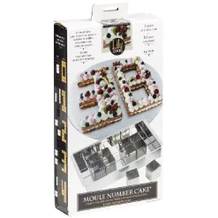 Moule à gâteaux Numéro de 0 à 9^Gifi Clearance