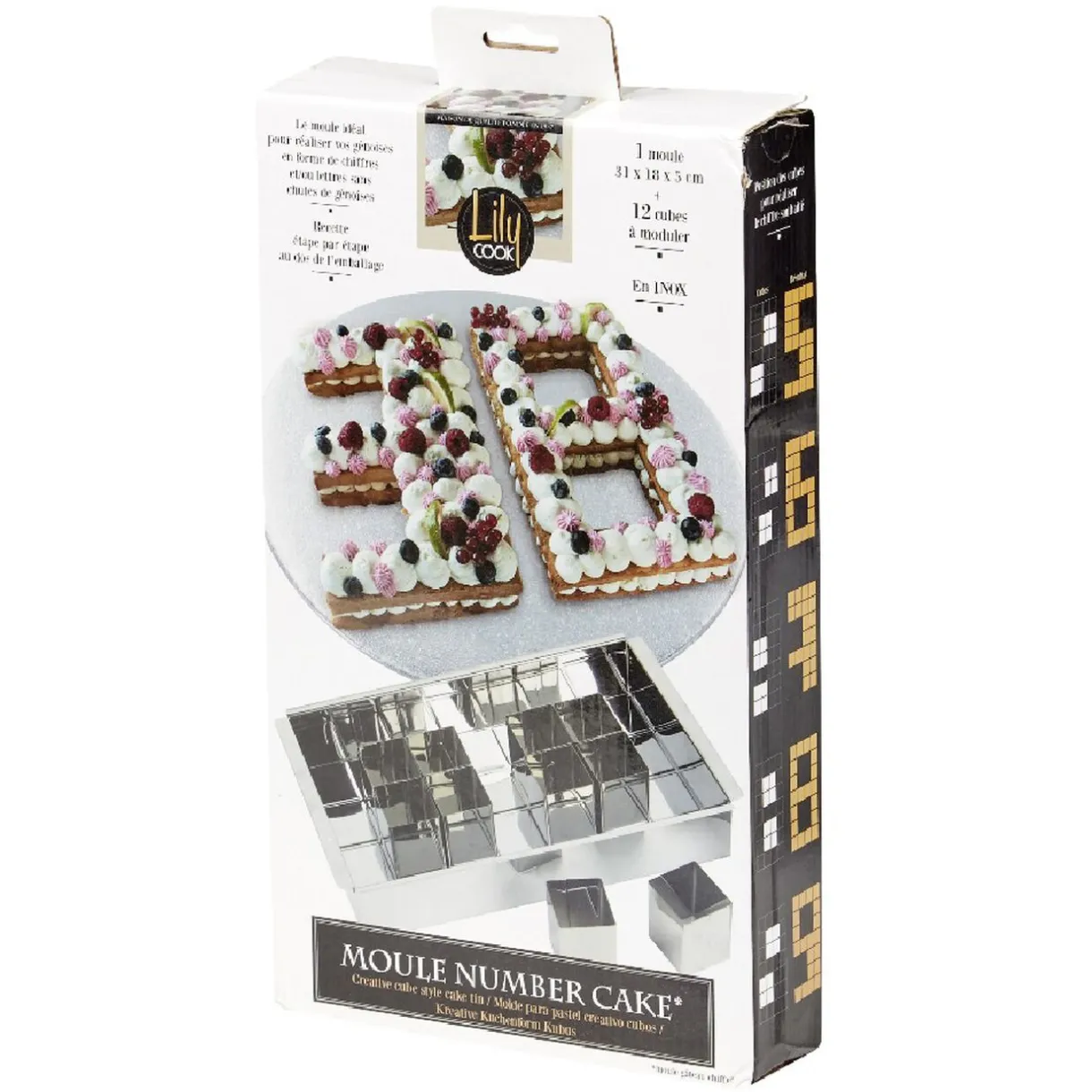Moule à gâteaux Numéro de 0 à 9^Gifi Clearance