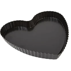 Moule à pâtisserie forme coeur avec fond amovible^Gifi Discount