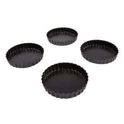 Moule à tartelette avec fond amovible x4^Gifi Discount