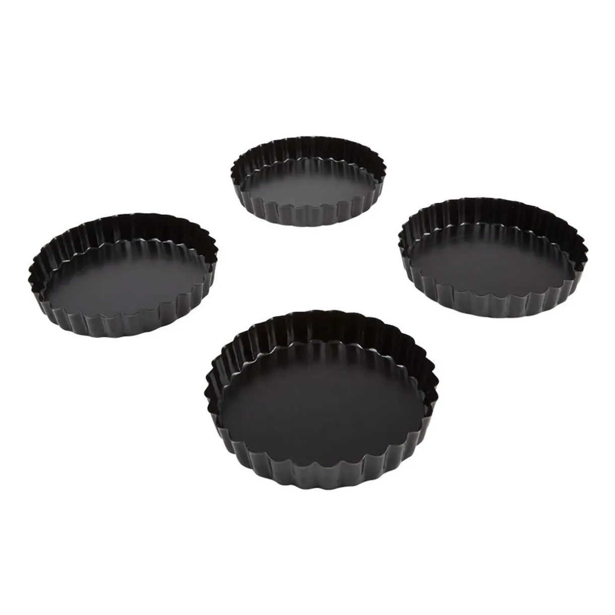 Moule à tartelette avec fond amovible x4^Gifi Discount