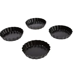 Moule à tartelette avec fond amovible x4^Gifi Best