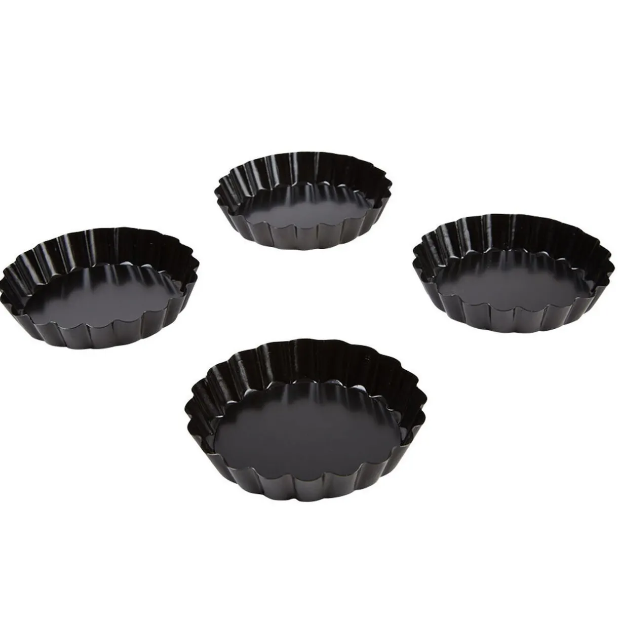 Moule à tartelette avec fond amovible x4^Gifi Best