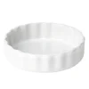 Moule à tartelette en céramique blanc^Gifi Online