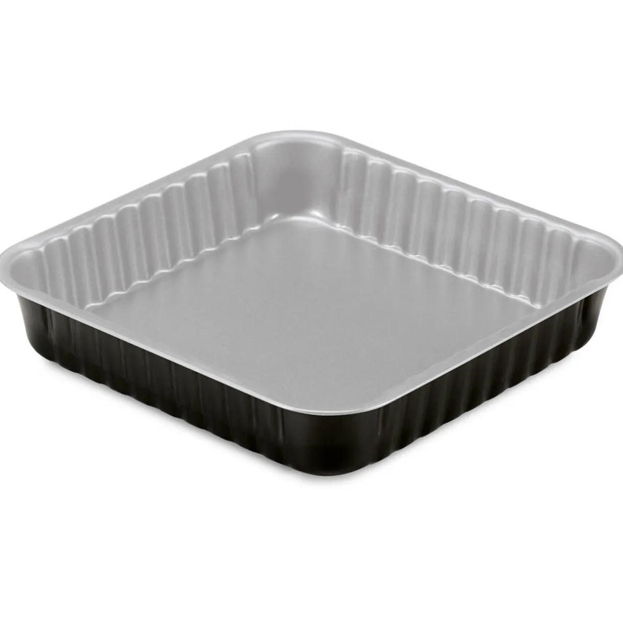 Moule antiadhésif carré Happy Hour gris noir^Gifi Outlet