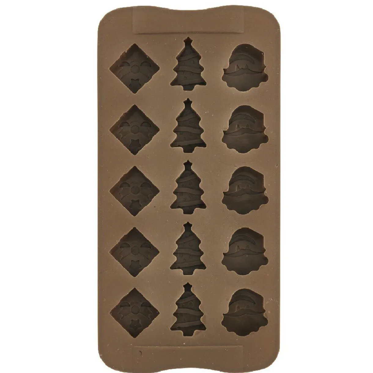 Moule de Noël pour chocolats marron^Gifi Online