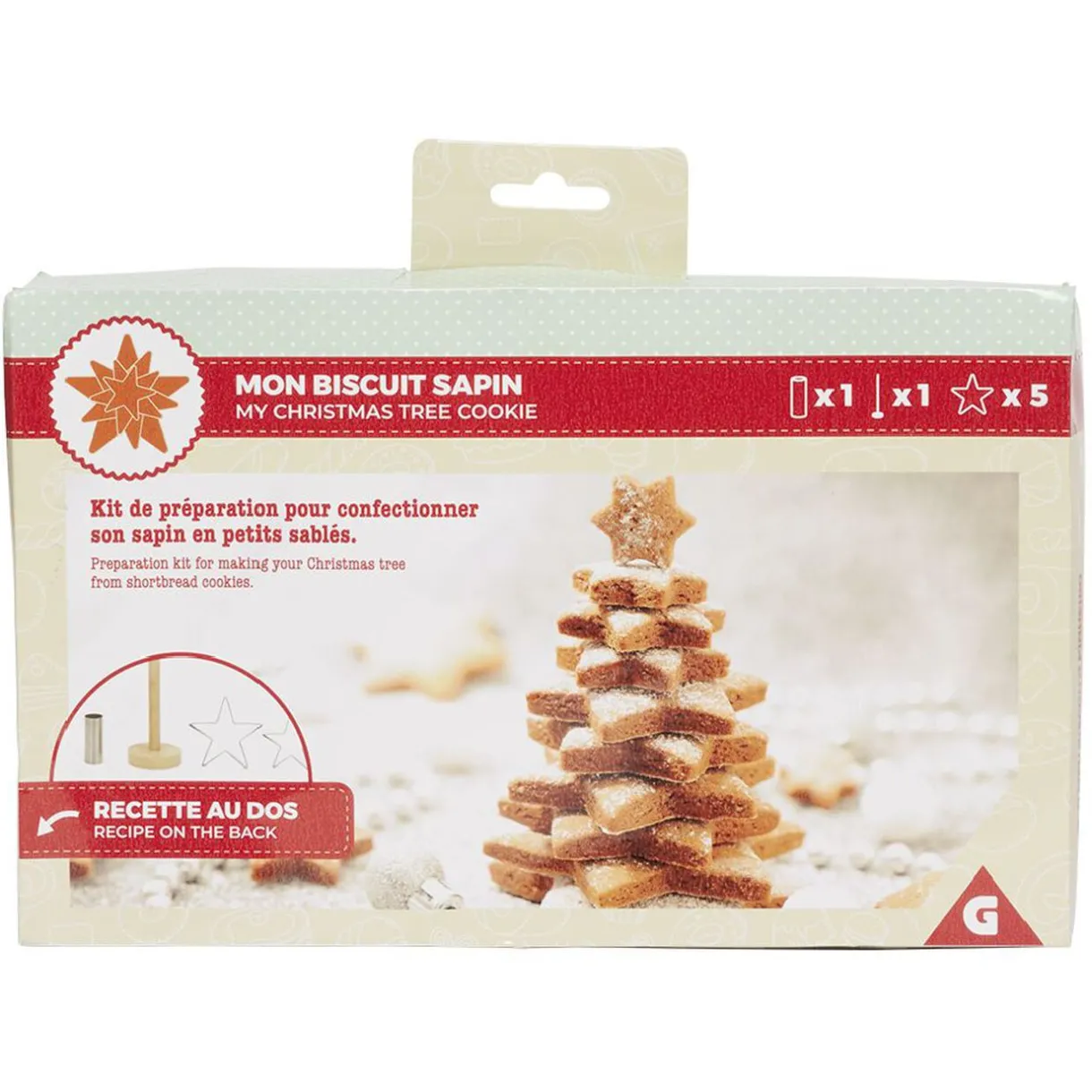 Moule emporte pièce Sapin en biscuits^Gifi Best