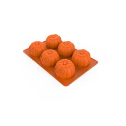Moule en silicone 6 citrouilles Calavera 3D^Gifi Best