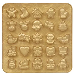 Moule en silicone Noël avec calendrier de l'avent^Gifi Best