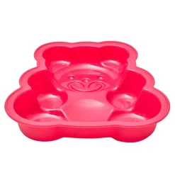 Moule forme nounours silicone rose^Gifi Online