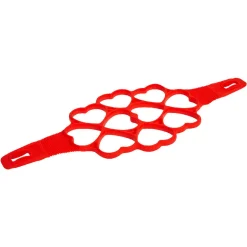 Moule mini-pancakes coeur rouge^Gifi Discount